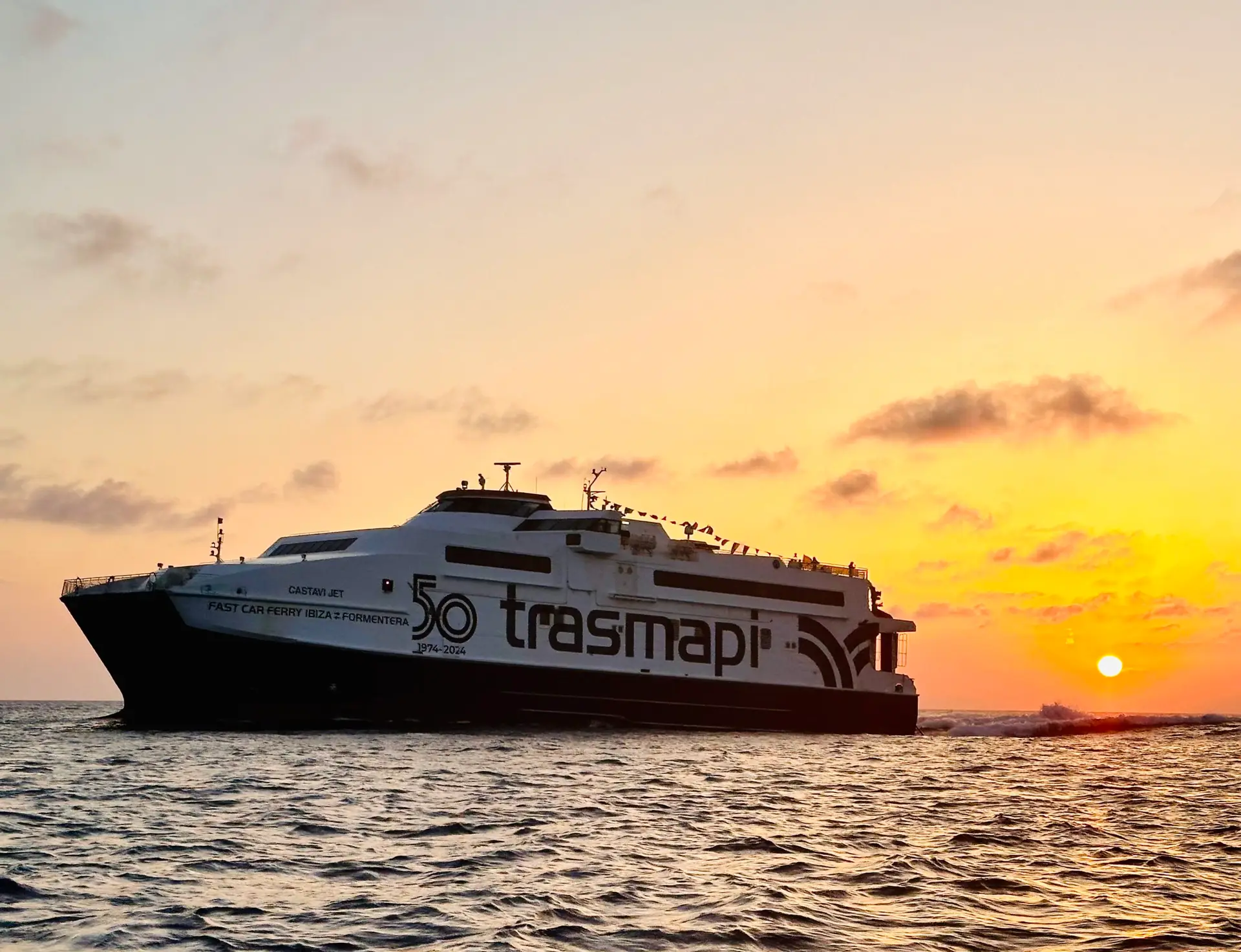 Trasmapi Ferry connecting Ibiza and Formentera