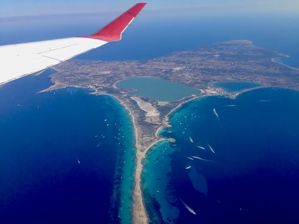 Map of Formentera