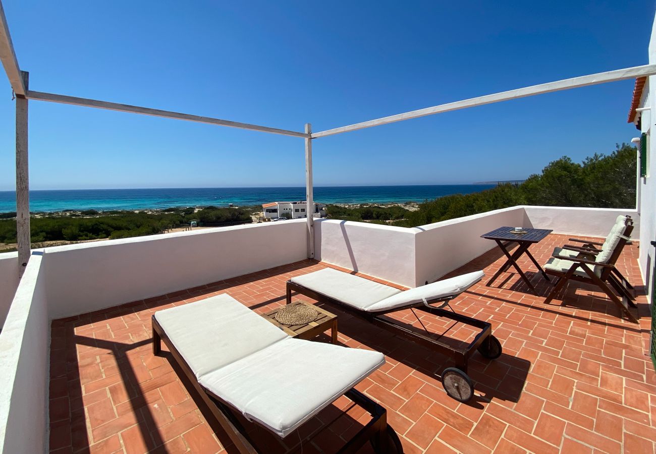 Ferienwohnung in Playa de Migjorn - Voga Mari - Penthouse-Apartment