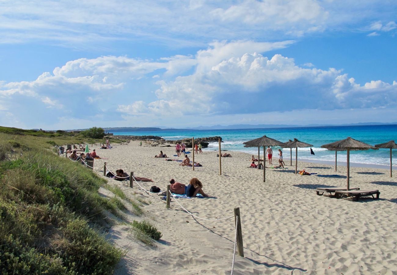 Ferienwohnung in Es Calo - Campanitx Apt, Formentera - 2 Schlafzimmer, Erdgeschoss